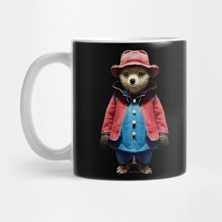 Paddington Bear in Red & Blue coat Mug